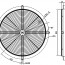 Stock Flat Domed Fan Guards